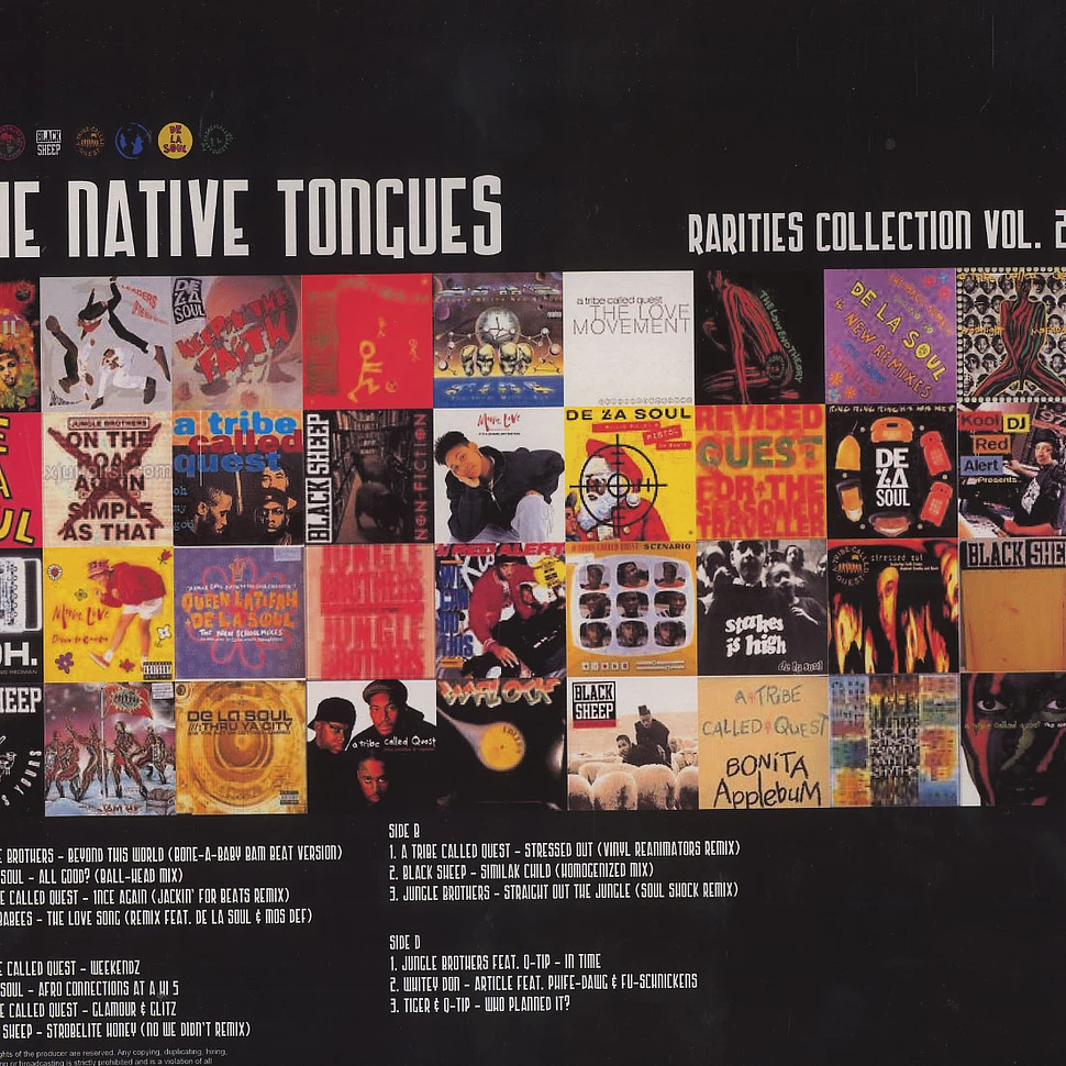 The Native Tongues - Rarities collection volume 2
