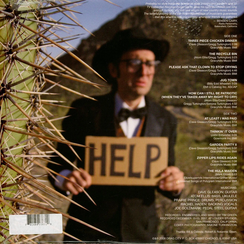Neil Hamburger - Sings Country Winners