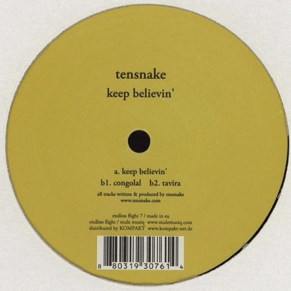 Tensnake - Keep believin'