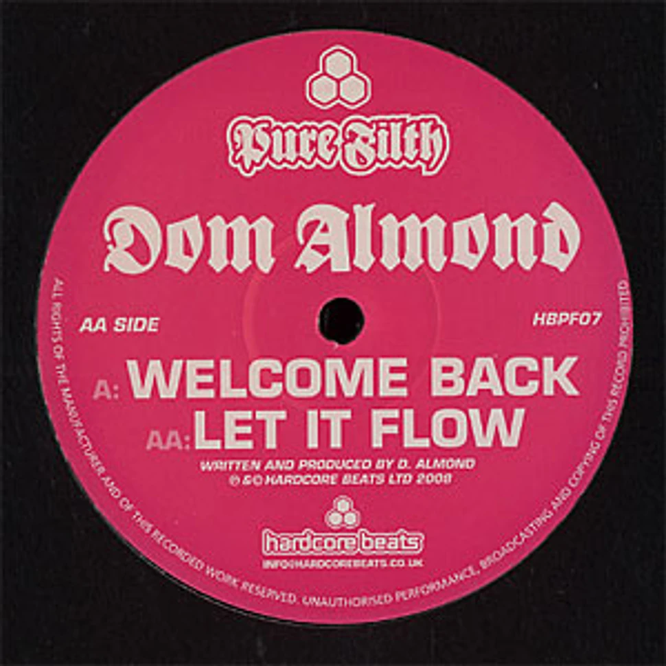 Dom Almond - Welcome back