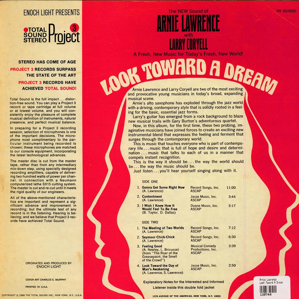 Arnie Lawrence - Look Toward A Dream