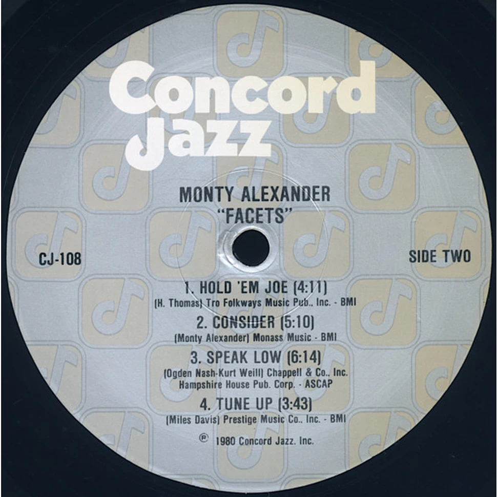 Monty Alexander With Ray Brown And Jeff Hamilton - Facets