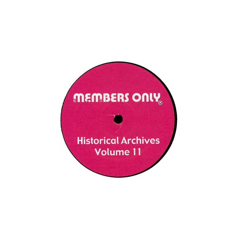 Members Only - Historical Archives Volume 11