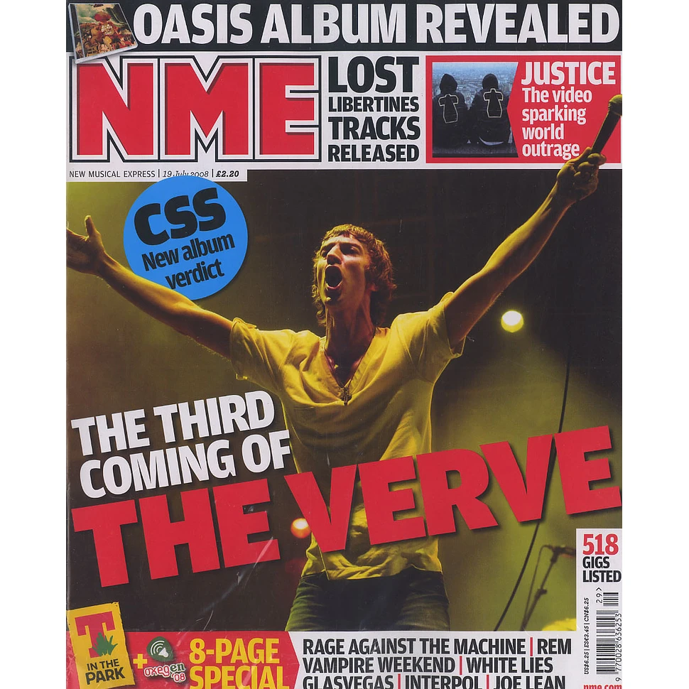 NME Magazine - 2008 - 19 July