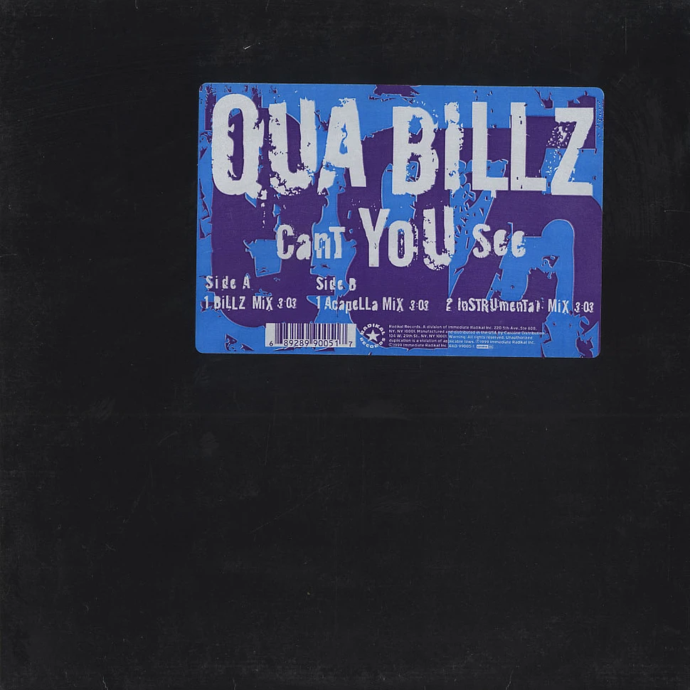 Qua Billz - Can't you see