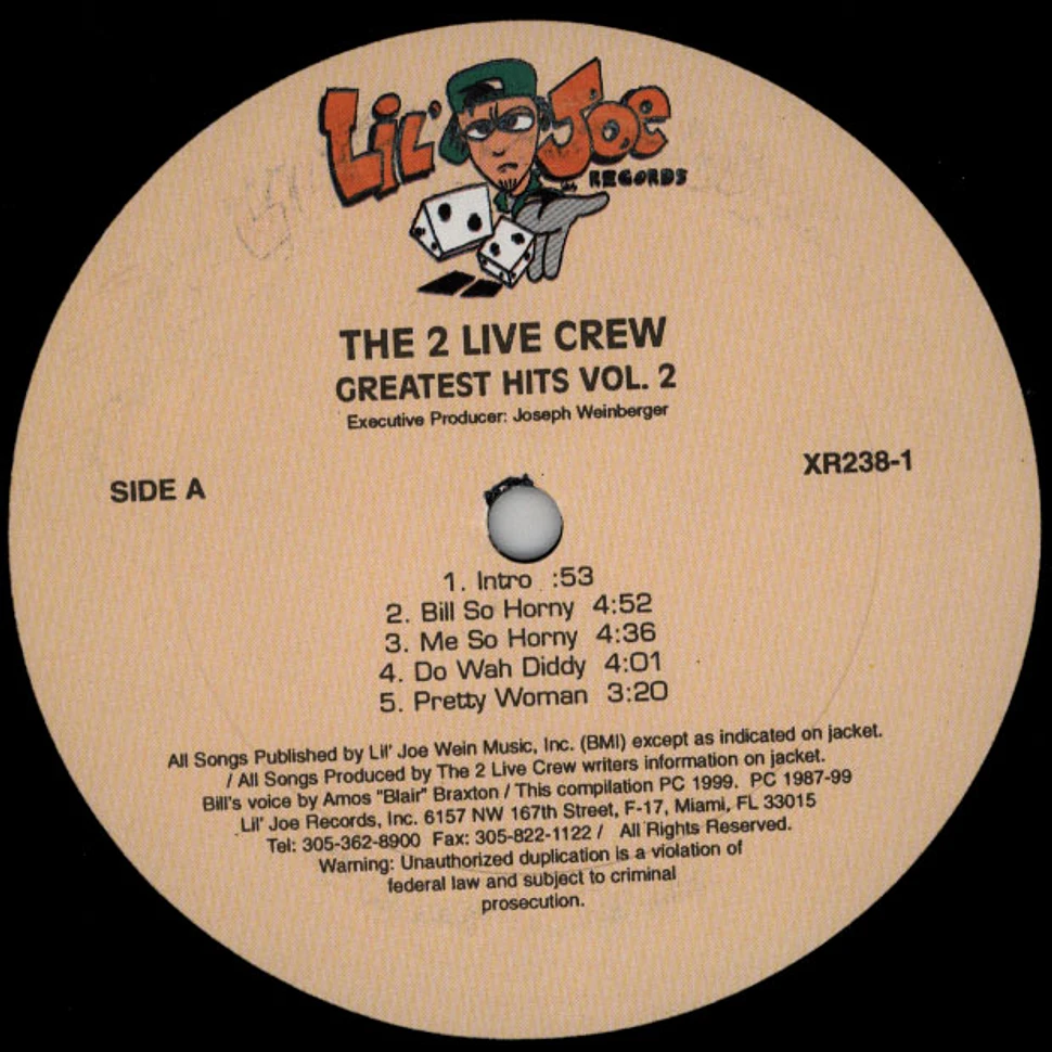 2 Live Crew - Greatest hits volume 2