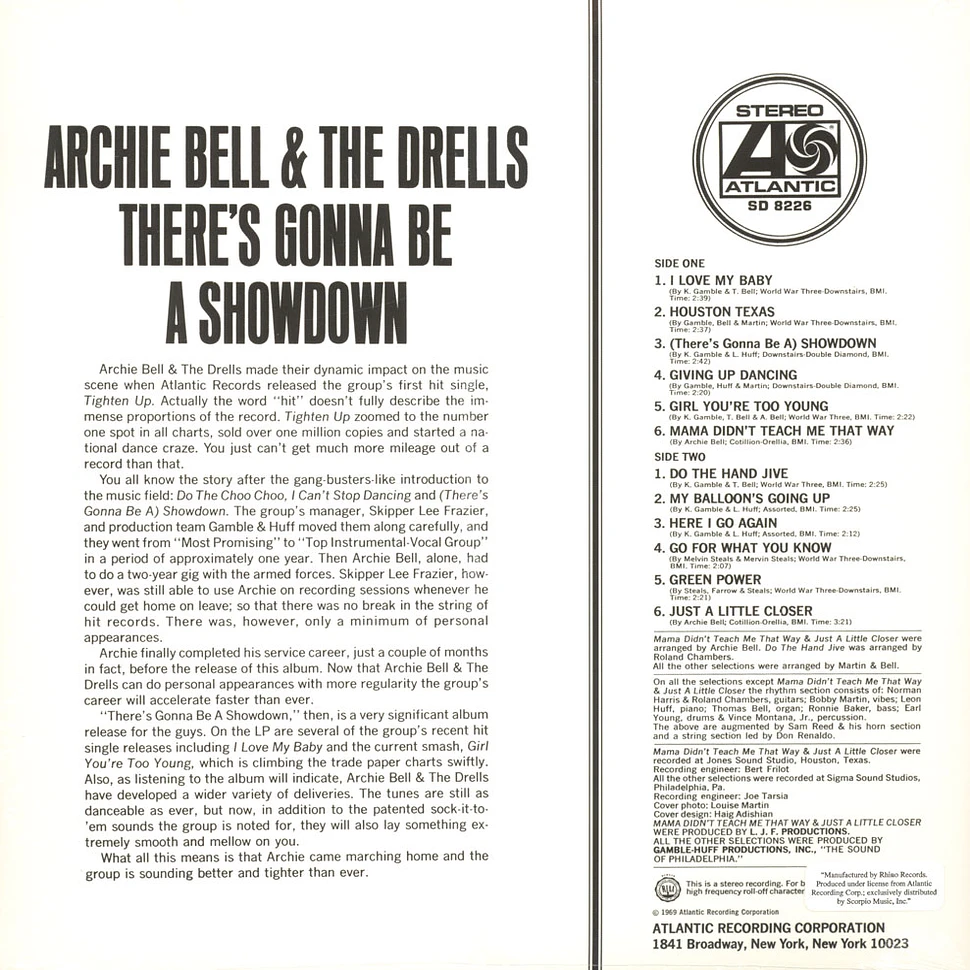 Archie Bell & The Drells - There's Gonna Be A Showdown