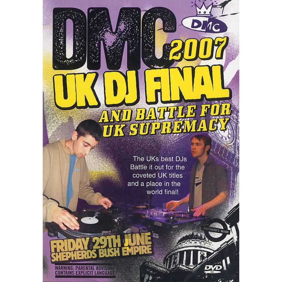 DMC DJ Championships - 2007 UK DJ final