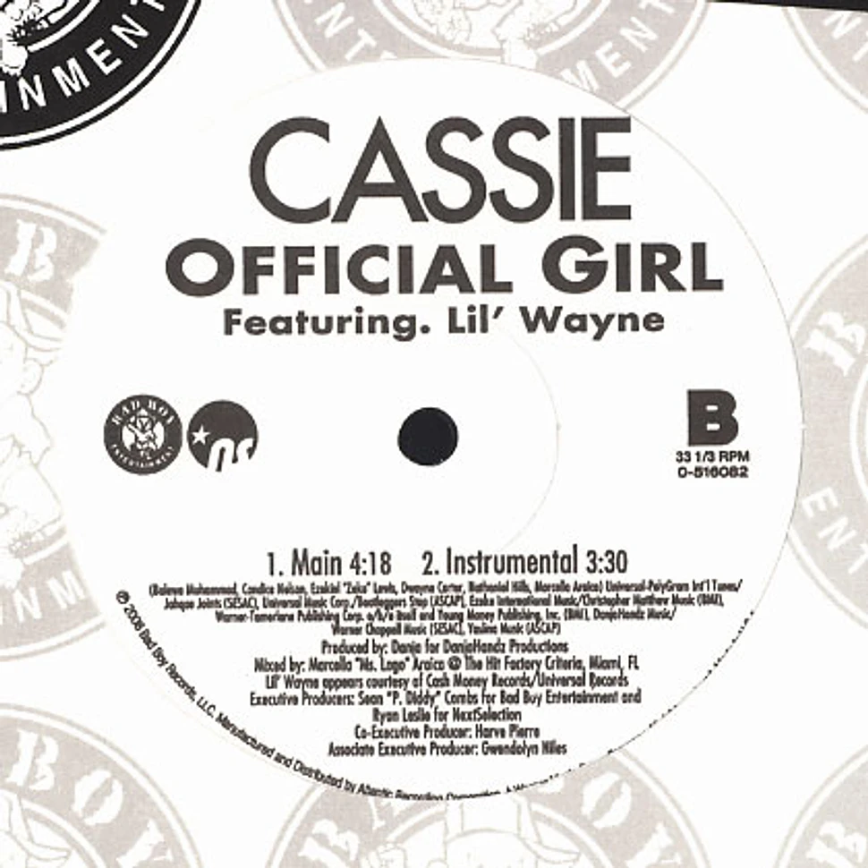 Cassie - Official girl feat. Lil Wayne