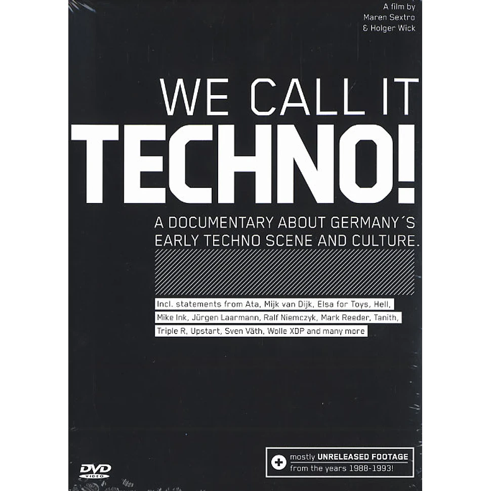 We Call It Techno - DVD documentary