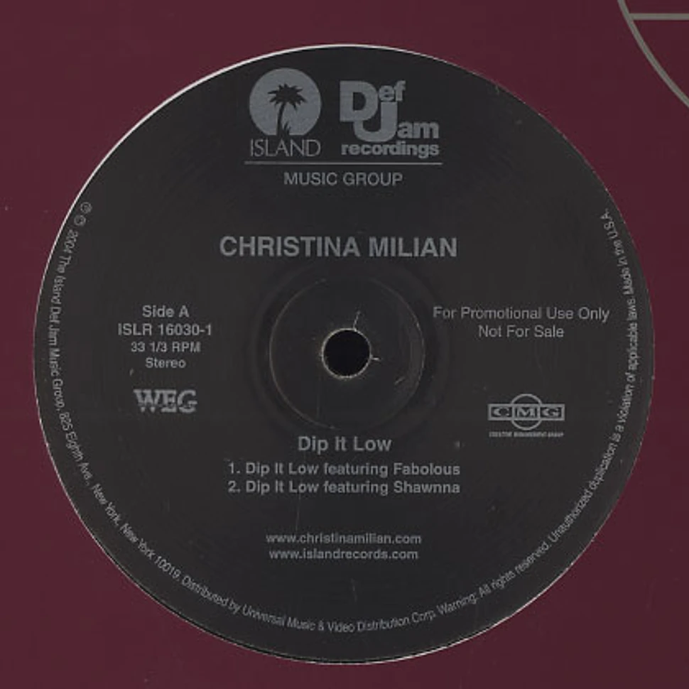 Christina Milian - Dip it low feat. Fabolous