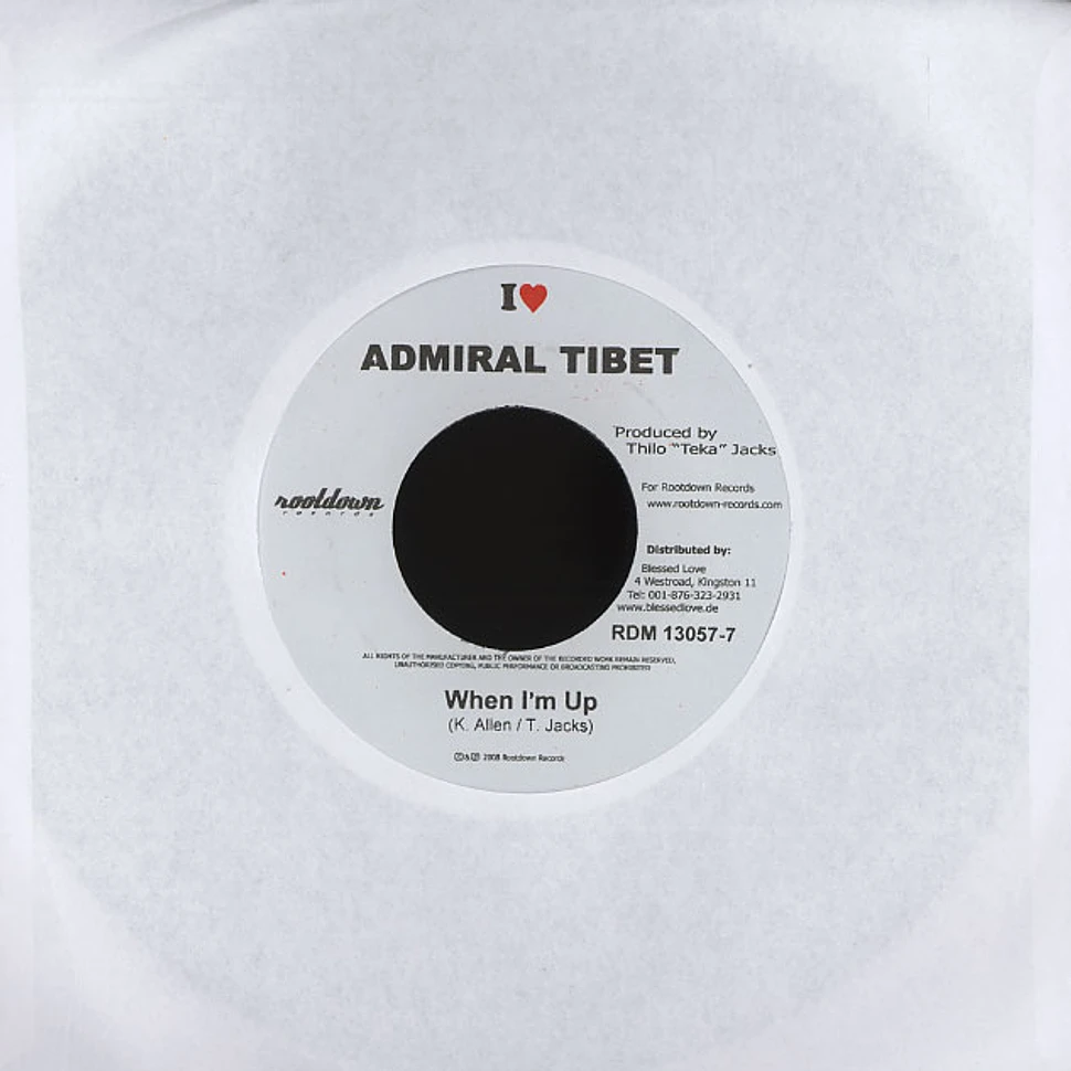 Admiral Tibet / Kayla Bliss - When i'm up / no more