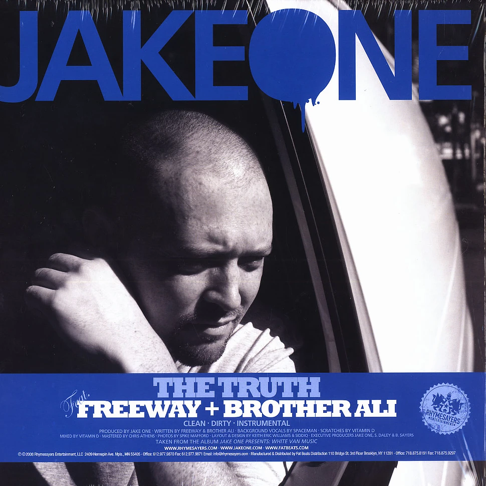 Jake One - The truth feat. Freeway & Brother Ali