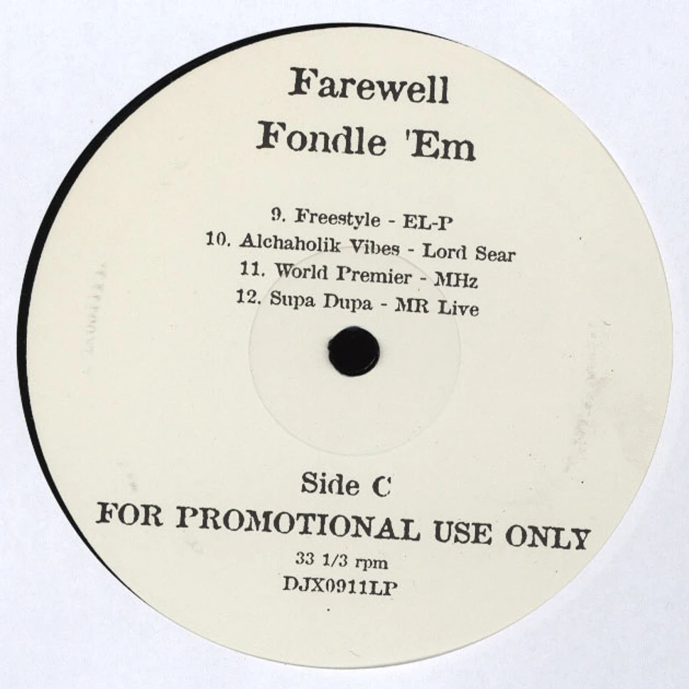 Bobbito presents - Farewell Fondle Em