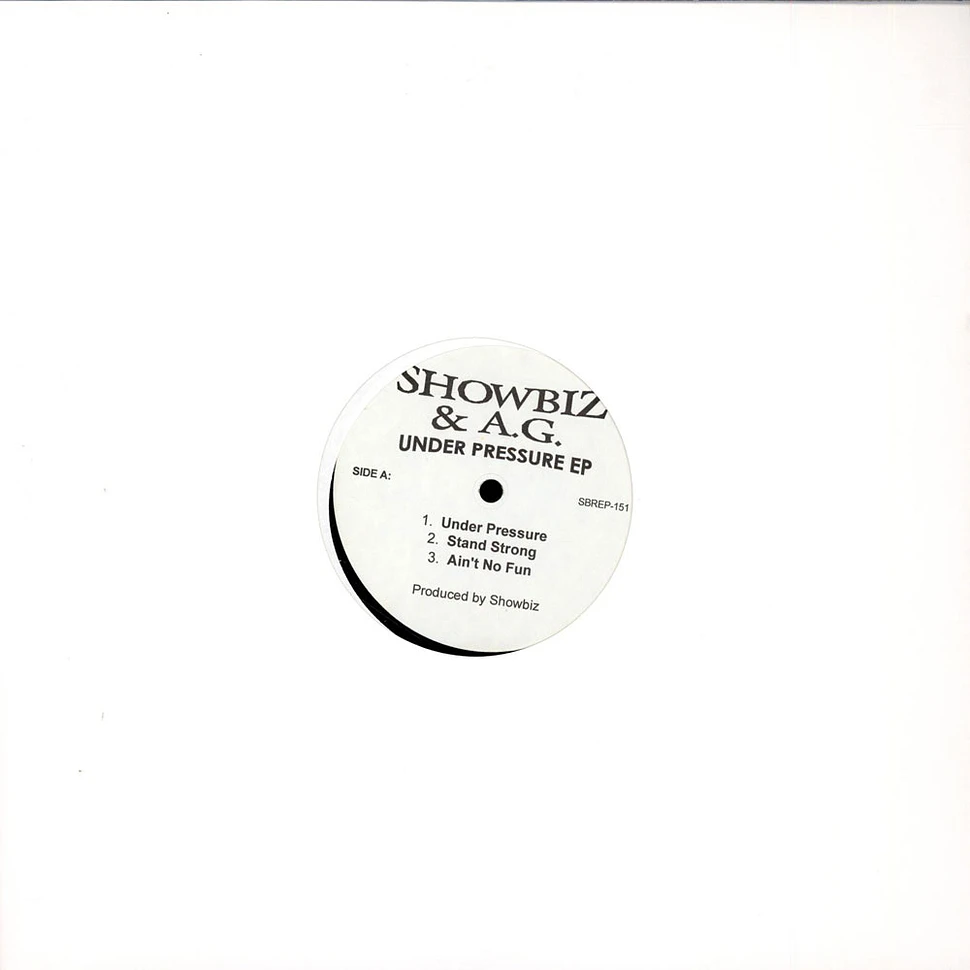 Showbiz & AG - Under Pressure EP
