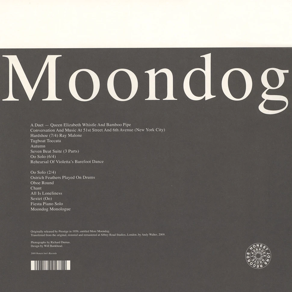 Moondog - More Moondog