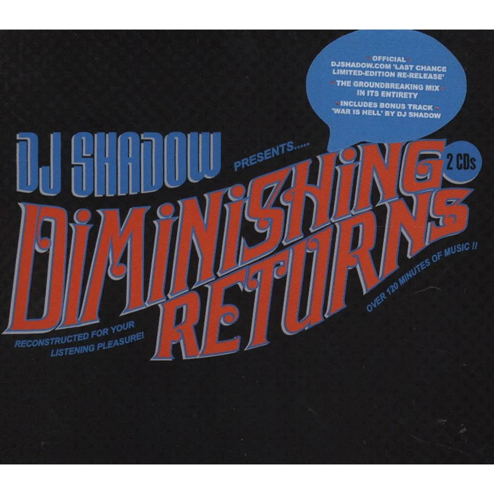DJ Shadow - Diminishing Returns (Deluxe Edition)
