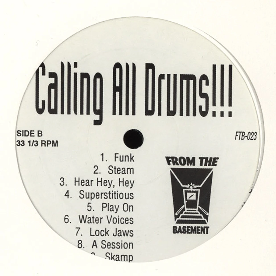 Calling All Drums - Volume 1