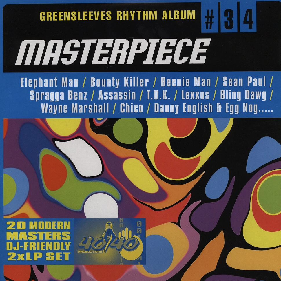 Greensleeves Rhythm Album #34 - Masterpiece