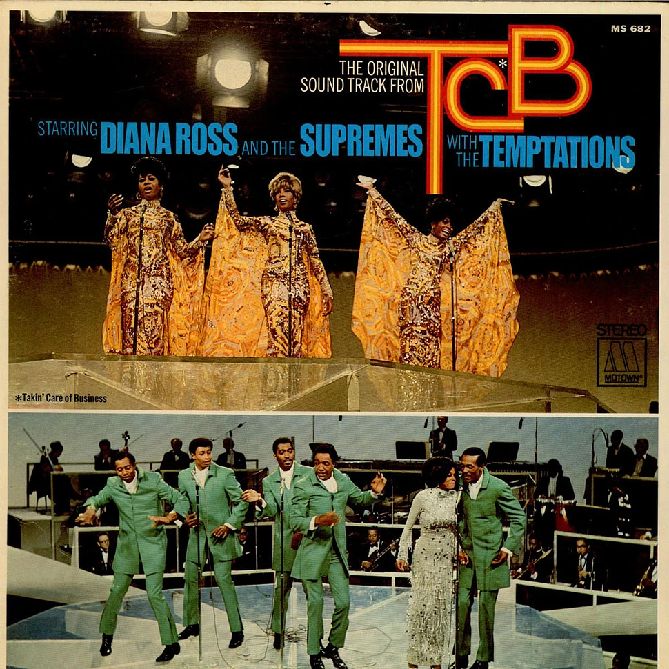 The Supremes With The Temptations - (The Original Soundtrack From) TCB