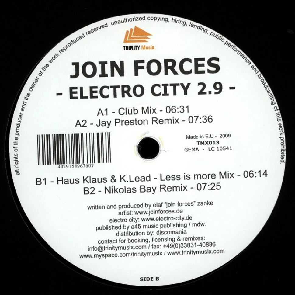 Join Forces - Electro City 2.9