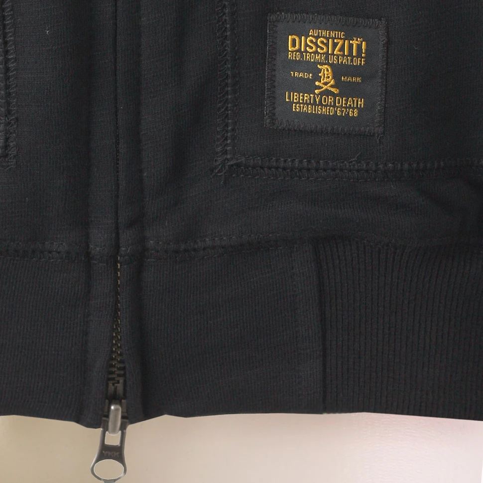 Dissizit! - DxBones Slup Zip-Up Hoodie