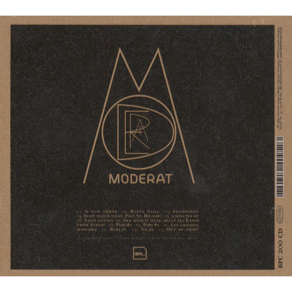 Moderat (Apparat & Modeselektor) - Moderat