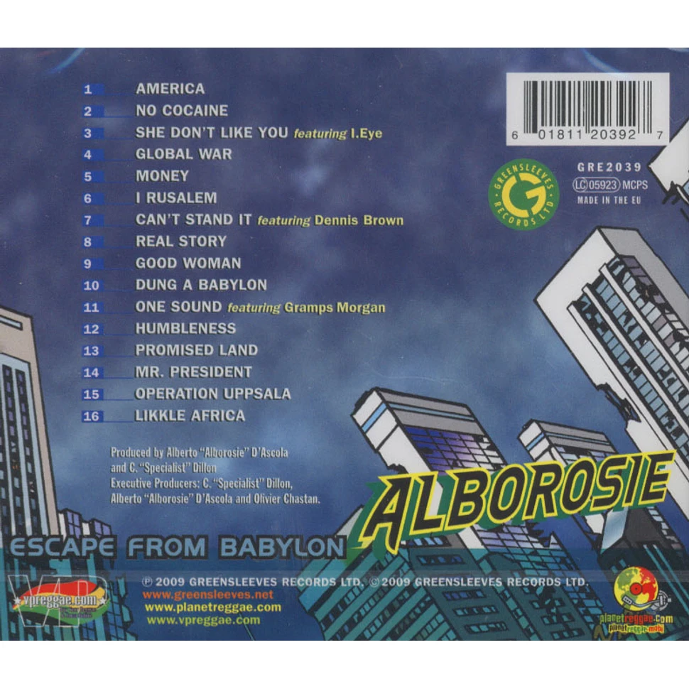 Alborosie - Escape From Babylon