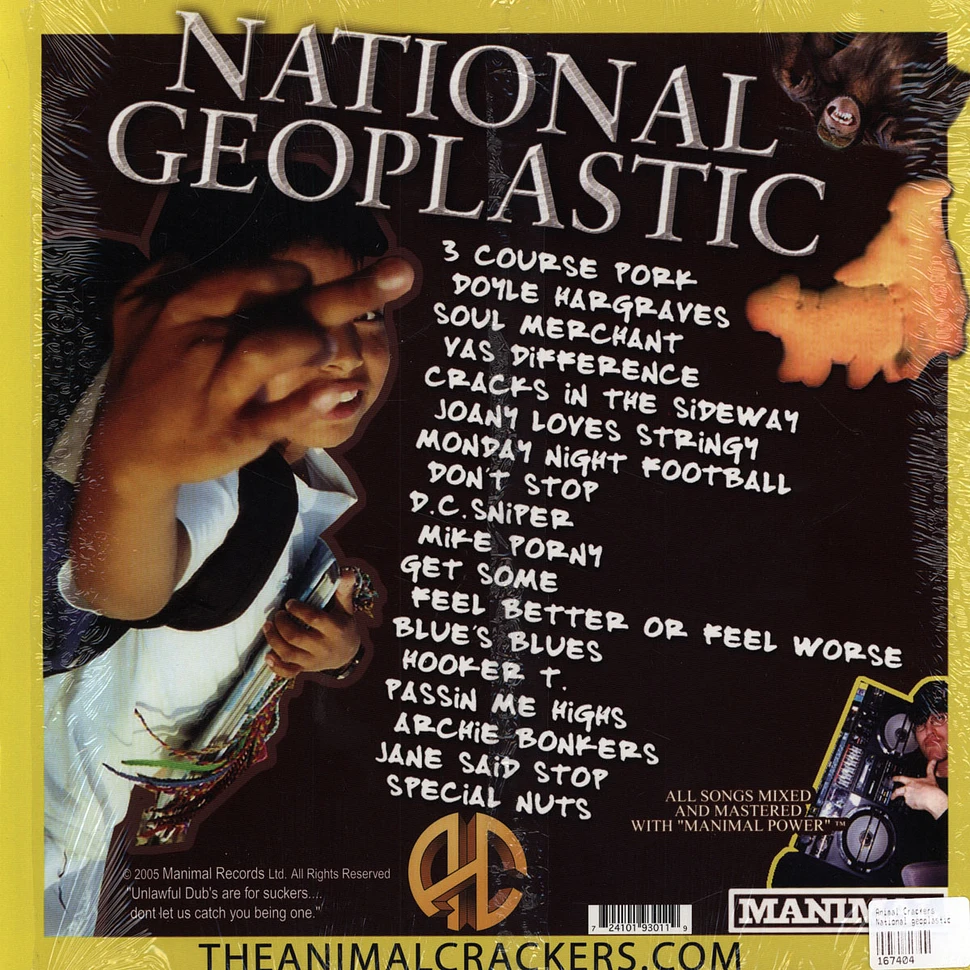 Animal Crackers - National geoplastic