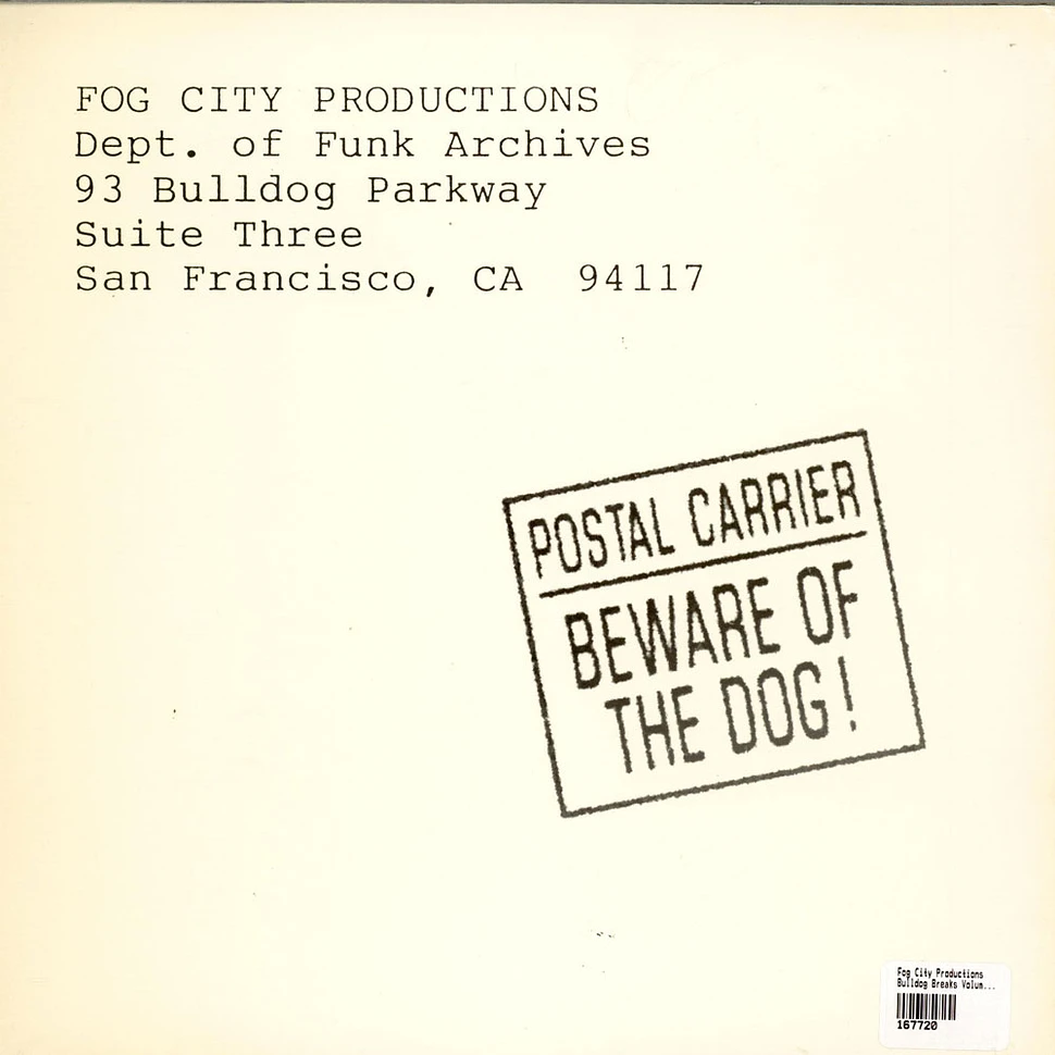Fog City Productions - Bulldog Breaks Volume Three