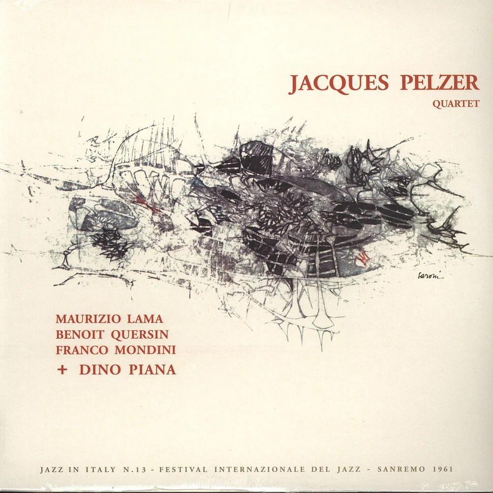 Jacques Pelzer Quartet - Jacques Pelzer Quartet feat Dino Piana