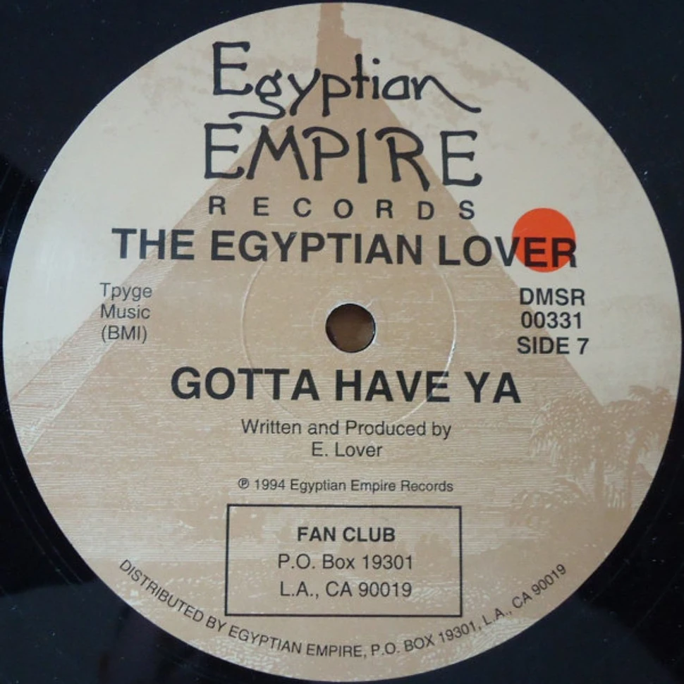 Egyptian Lover - Bounce That Bootie