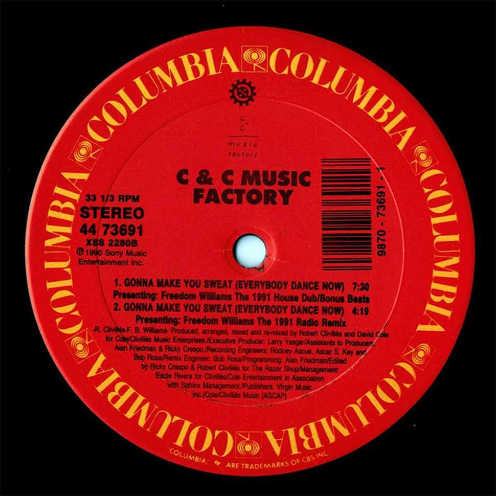 C + C Music Factory Presenting Freedom Williams - Gonna Make You Sweat (Everybody Dance Now) (1991 Remix)