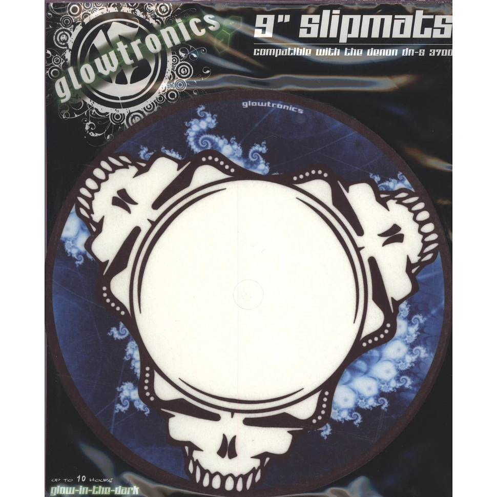 Glowtronics - Dead Head 9inch Glow In The Dark Slipmat
