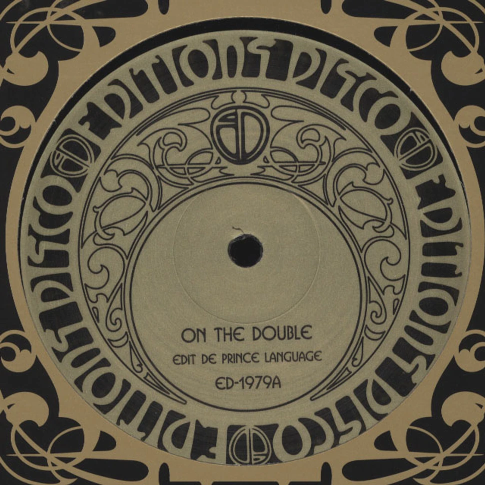 Prince Language / Lee Douglas - On The Double / These Times