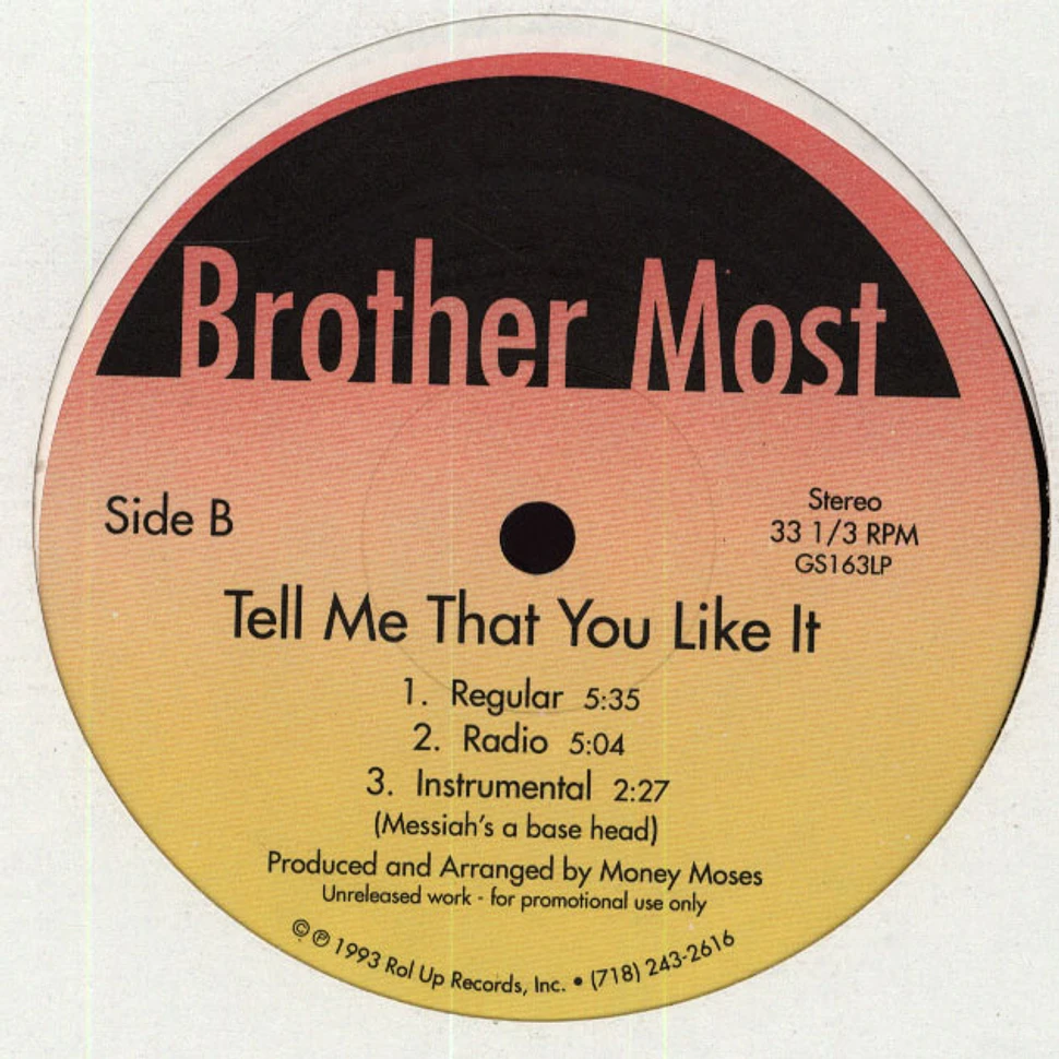 Brother Most - Wind It Up / Tell Me That You Like It