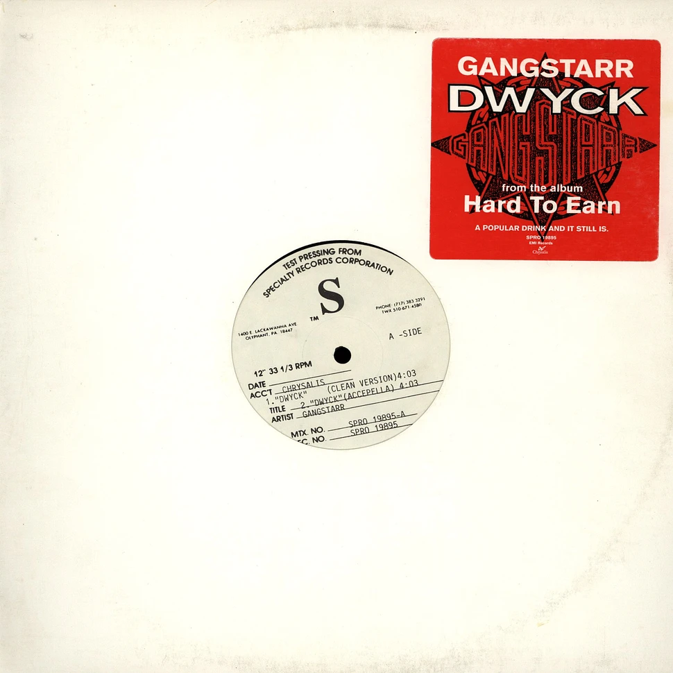 Gang Starr - Dwyck