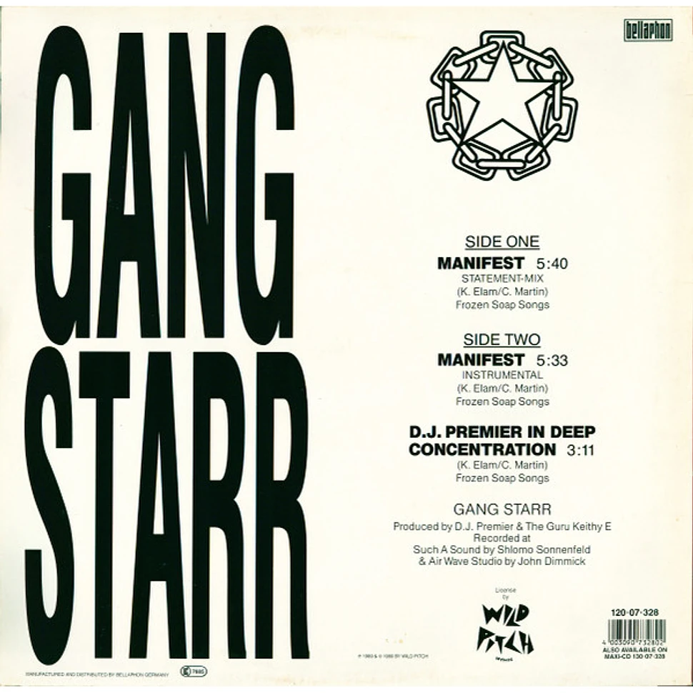 Gang Starr - Manifest (Statement - Mix)