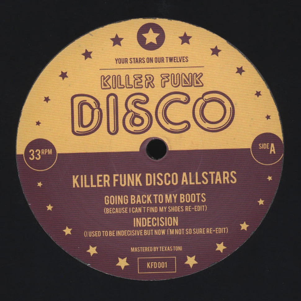 Killer Funk Disco Allstars - Volume 1
