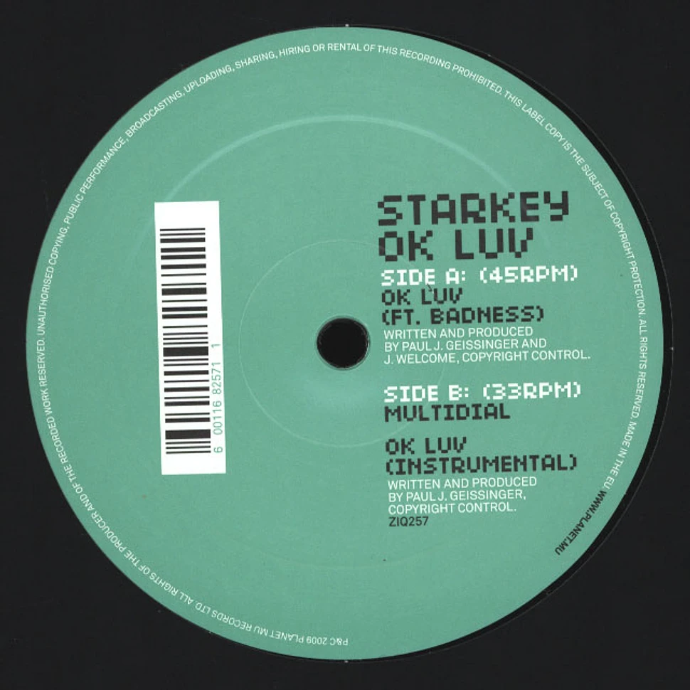 Starkey - OK Luv feat. Badness