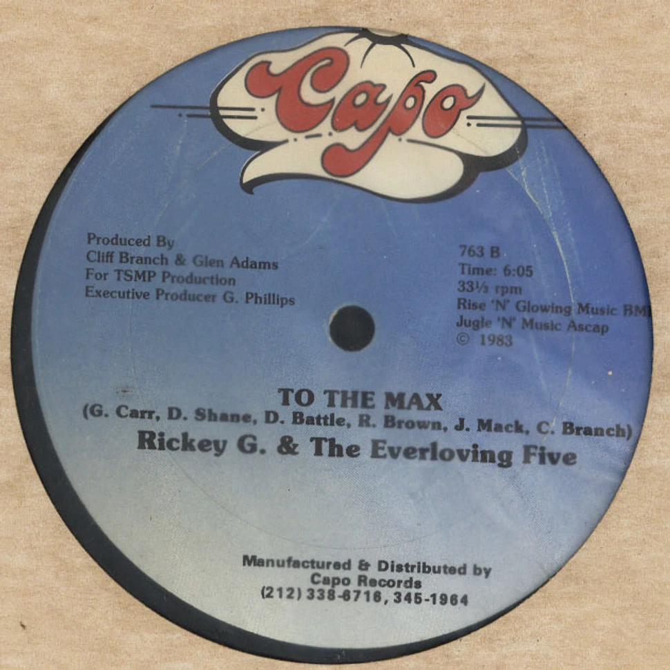 Rickey G & The Everloving Five - To The Max