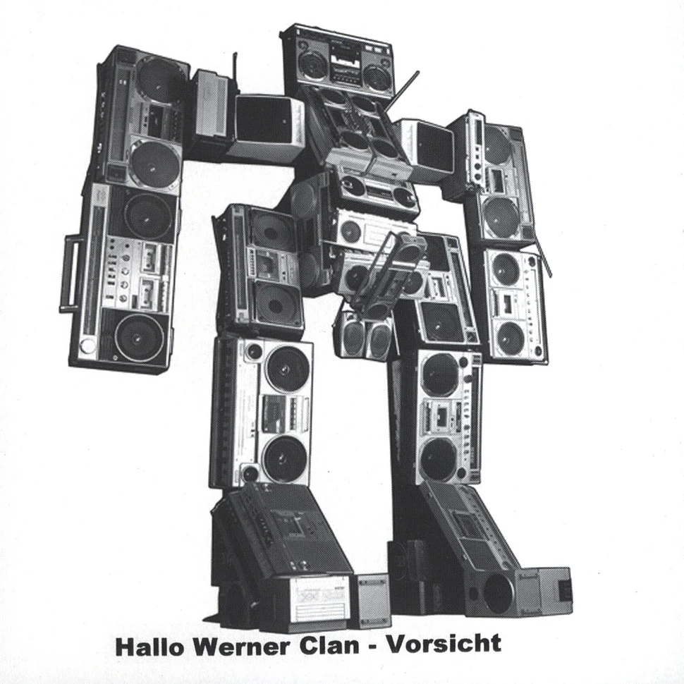 Hallo Werner Clan - Vorsicht / In The Mouse Moosgrüne Farbvinyledition