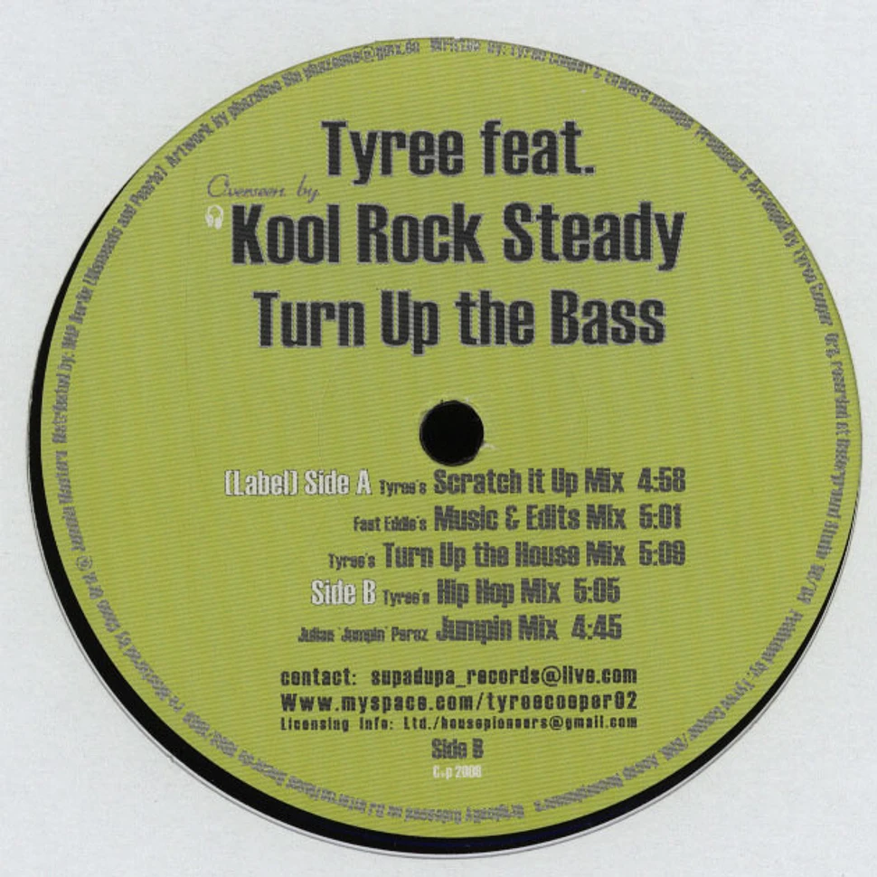 Tyree & Kool Rock Steady - Turn Up Da Bass