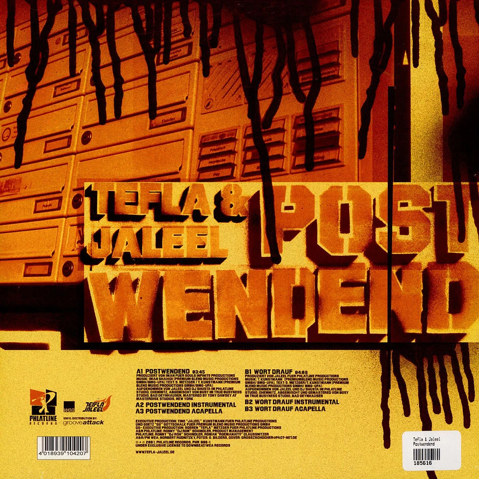 Tefla & Jaleel - Postwendend