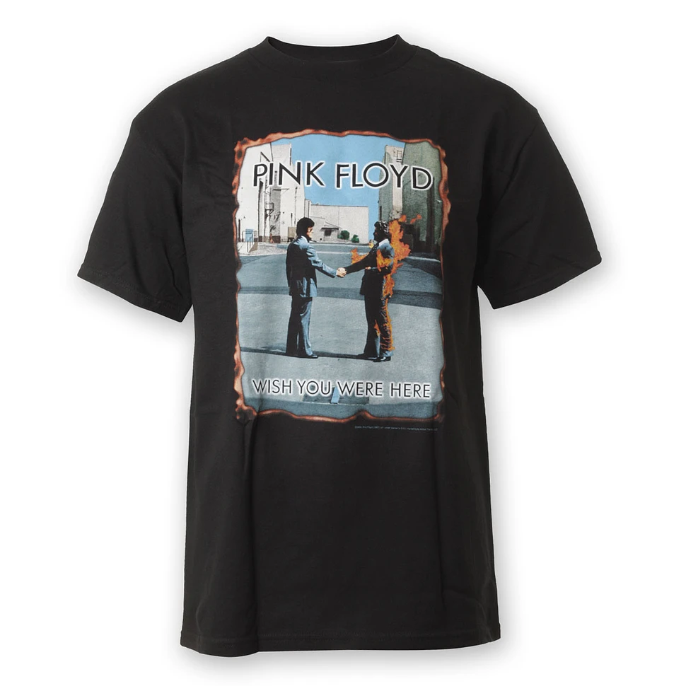 Pink Floyd - Wish You Were Here T-Shirt (Black) | HHV