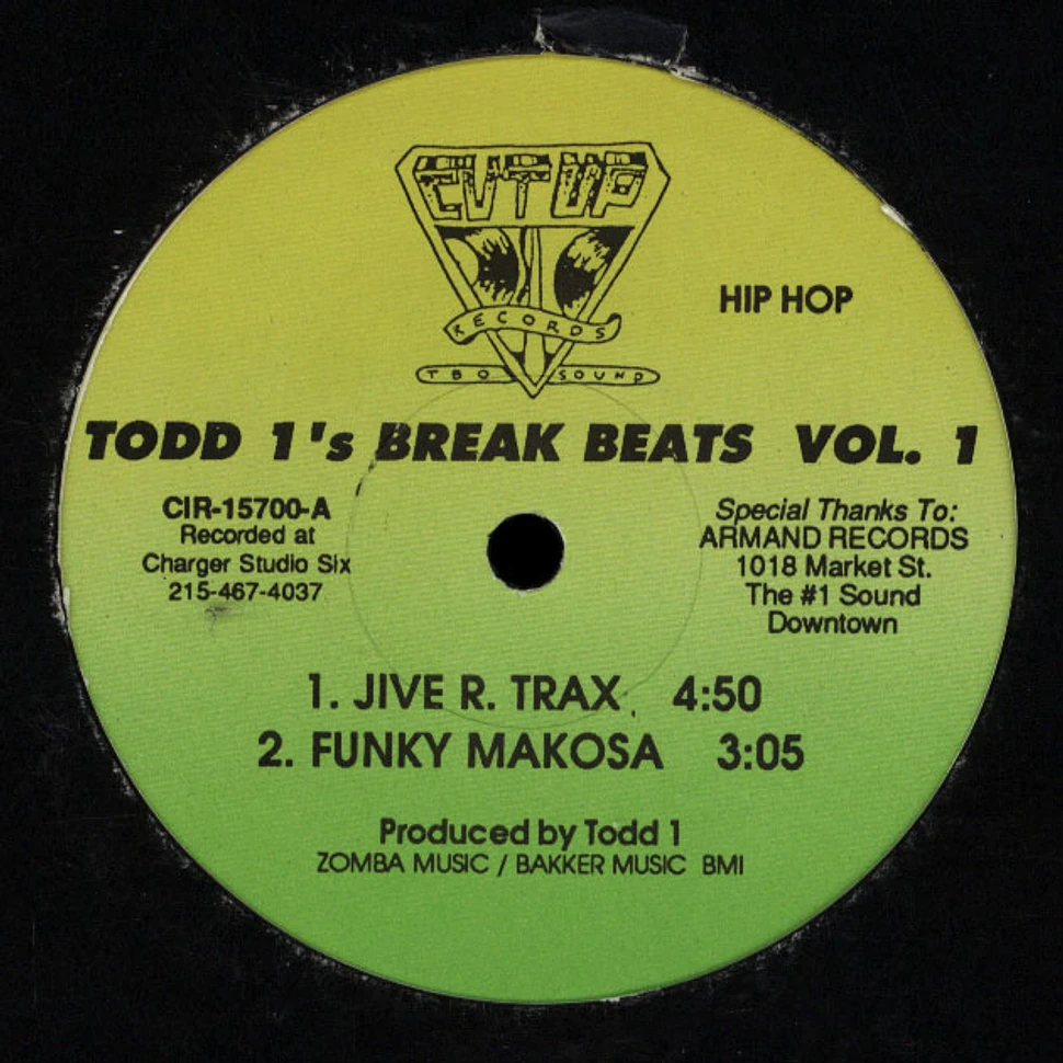 Todd 1 - Todd 1's Break Beats Vol. 1