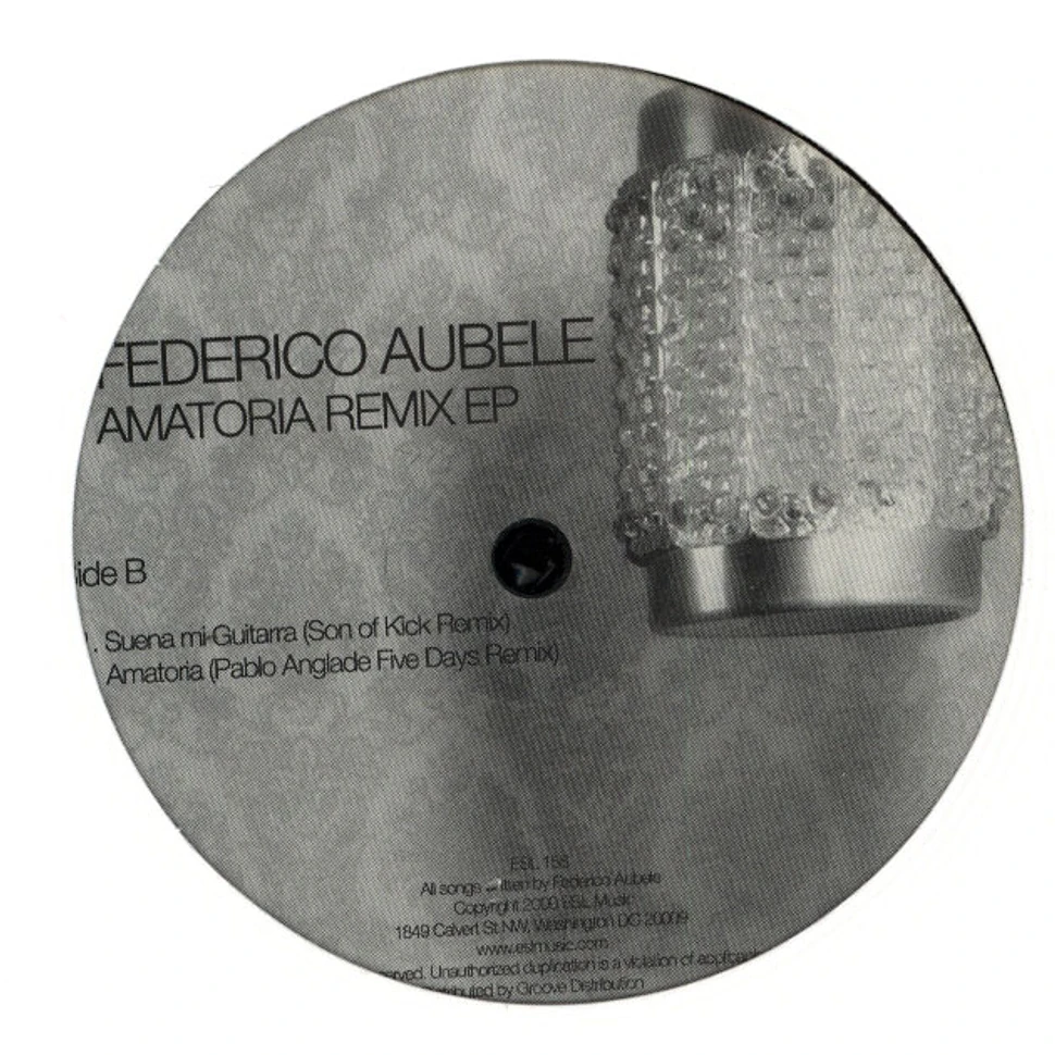 Federico Aubele - Amatoria Remix EP