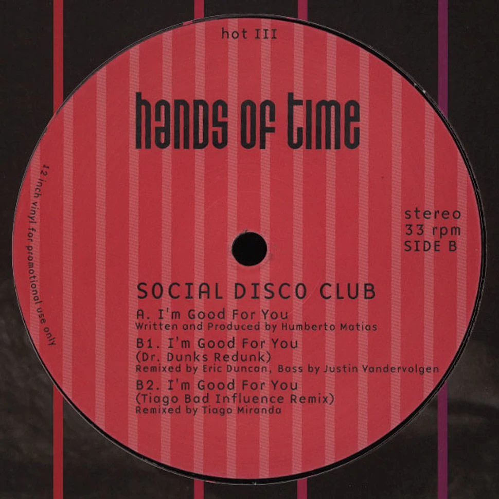 Social Disco Club - I'm Good For You