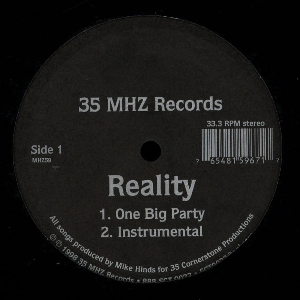 Reality - One Big Party