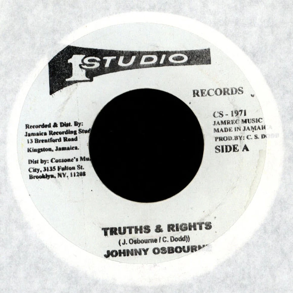 Johnny Osbourne - Truth & rights